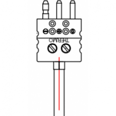 THERMO ELECTRIC 帶有快速斷開連接器的探頭