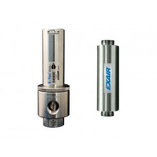 EXAIR 帶直通消聲器的可調式真空發生器系列