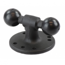 RAM MOUNTS 雙球適配器帶圓形底座B 尺寸系列